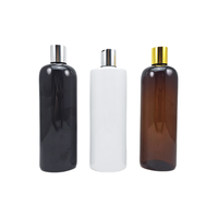 150ml 250ml 300ml PET bouteille cosmétique en plastique 24/410 disque bouchon supérieur vide shampooing conditionneur de cheveux emballage pour lotions parfums