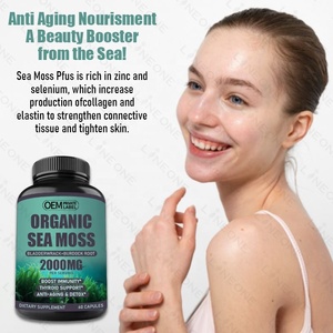 แคปซูลมอสไอริชออร์แกนิกแบบ OEM ฉลากส่วนตัว ผสมบลาเดอร์แร็คและรากเบอร์ด็อค แคปซูลมอสทะเลบริสุทธิ์ - Product Image 5