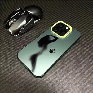 Silicone & nhựa cứng lai iPhone 15/14/13 Pro Max trường hợp-màu kẹo, bảo vệ ống kính, chống rơi, thiết kế thời trang - Product Image 3