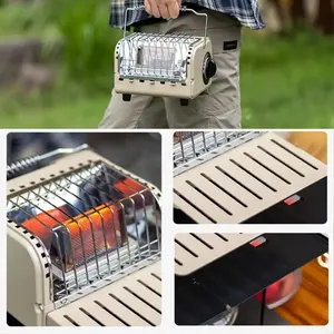 Estufa de Cocina Portátil con Calefacción Ajustable, Estufa de Camping con Bolsa de Almacenamiento para Uso en Exteriores - Product Image 6