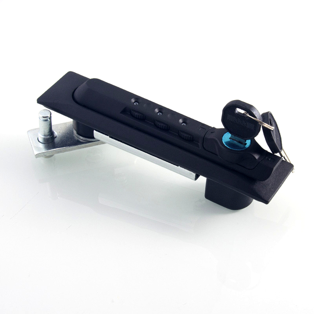 YH9015 Black Electric Cabinet Lock Industrial Cabinet Lock Electrical Cabinet Flat Lock