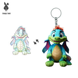 Tuge ตุ๊กตาปลาโลมาน่ารักของเล่นโยนเกมนินเท็นโดนุ่มนิ่มสุดๆพร้อมไส้คอตตอน PP - Product Image 6