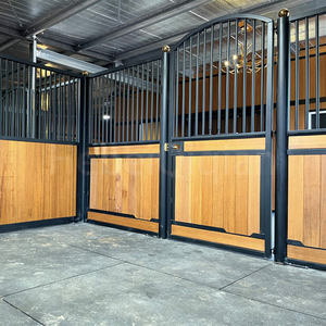 豪华竹制马具门马术产品室内马房马厩马前板 - Product Image 6