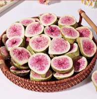 Gesneden gevriesdroogde vijgen, zoete smaak, geconserveerd, gezonde snack, natuurlijke stijl, vacuüm verpakt, bulk groothandel gedroogd fruit