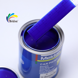 Groothandel Snel Droogende Hoge Kwaliteit Autolak Blauw 1K Effen Kleur Autoreparatie Autolak - Product Image 2