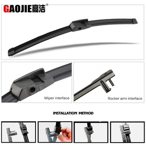 Lame d'essuie-glace sans cadre Gaojie pour BMW Série 7 F01 F02 F03 F04 2008-2016, en caoutchouc - Product Image 5