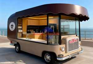 Camion de nourriture mobile rétro de rue, garantie de 2 ans, chauffage intégré, cadre en aluminium, crème glacée, restauration rapide, 13 pieds - Product Image 3