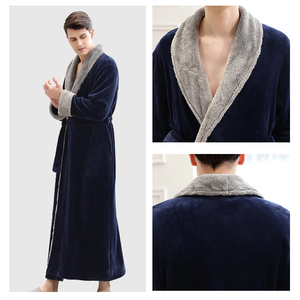 En gros Femmes Éponge Grande Taille Bio À Motifs Coton Velours Peignoirs - Product Image 5