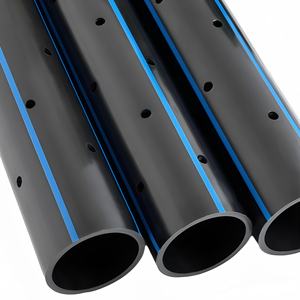 Tubería de drenaje perforada de alta presión PE 100 HDPE Tubos de PE ciegos para sistema de <span class=keywords><strong>riego</strong></span> de aguas residuales - Product Image 2