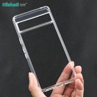 Coque Antichute et Antichoc Transparente Souple en TPU PC pour Google Pixel 7 Pro