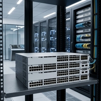 Catalyst C9300X-12Y-A 12-Port SFP28 Switch Lisensi Network Advantage Dual Power 2026 Stok Tersedia