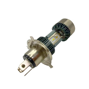 Faro Delantero para Motocicleta al por Mayor, LED M8 Ultrabrillante, Doble <span class=keywords><strong>Color</strong></span>, 25W, <span class=keywords><strong>H4</strong></span>, Bombilla de Luz Alta y Baja - Product Image 5