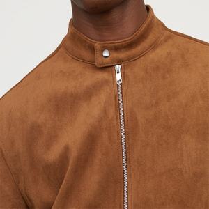 Fournisseurs chinois de manteaux d'hiver pour hommes à prix abordable, veste en daim synthétique personnalisée pour hommes - Product Image 2