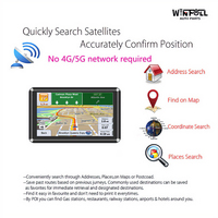 Navegador GPS para Auto Portátil de 5 Pulgadas, Impermeable, ABS, 4G HD, Sistema de Navegación Universal para Camiones, Aplicación Android, Radio FM, 12-24H, 1 Año