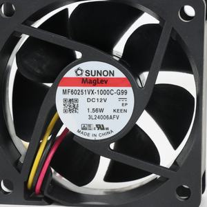 Ventilador Axial SUNON MF60251VX-1000C-G99 Eléctrico OEM/ODM 60x60x25mm 12VDC 130mA 1.56W 5200RPM 27.0CFM con Rodamiento de Vapor para Gabinetes e Inversores - Product Image 6