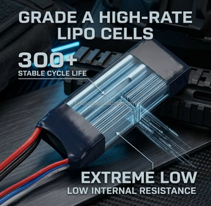 Battivus 25C 3S1P 11.1V Elektrische Speelgoed Lithium Gel Blaster Batterijpakket 11.1 XT30 3S 1000Mah 1100Mah 1200Mah Lipo Airsoft Batterij - Product Image 3