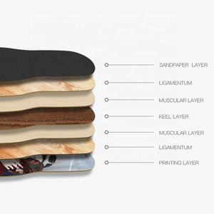Tavola da Skateboard in Legno 31*8 Pollici, 7 Strati di Acero, Doppio Rocker, Personalizzabile con Logo, per Pittura e Decorazione - Product Image 4