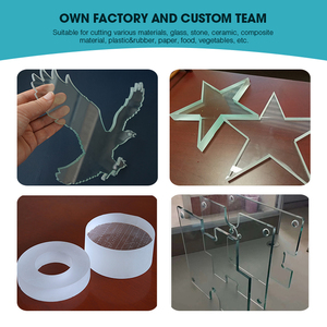 Découpeuse Waterjet de certificat de la CE pour la coupe Waterjet de dalles en verre de marbre en métal de porcelaine - Product Image 6