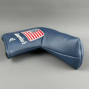 Golf PU Leder American Small Tree L Straight Putter Club Golf Kopf bedeckung - Product Image 6