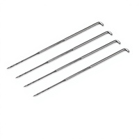 Aiguille à feutrer métallique pour feutrage textile, aiguille à poinçonner pour couvertures imperméables, aiguille à perforer pour le traitement des tissus non tissés