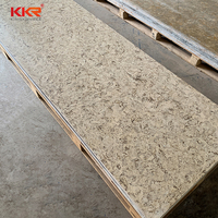 Comptoirs de cuisine en acrylique massif KKR Big Slab, panneaux muraux pour hôtels - modernes, écologiques, ignifuges, imperméables