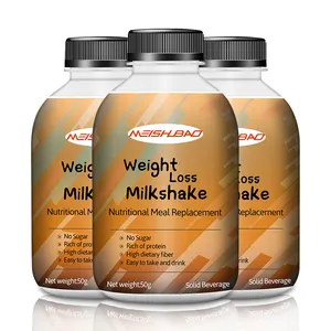 Refeição de leite para perda de peso feito sob encomenda, shake de proteína pronto para beber