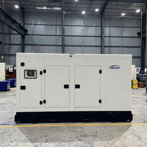Genset tiga fase LINGGE 200kw 250kw 300kw untuk pabrik, generator Diesel 4 silinder, tipe senyap/terbuka 50hz 380v 400v - Product Image 1