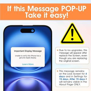 Fixerman per 15 Pro sostituzione dello schermo 6.1 <span class=keywords><strong>pollici</strong></span> 3D Touch Display LCD gruppo digitalizzatore 1 anno modello A2848 A3101 A3104 A3102 - Product Image 5