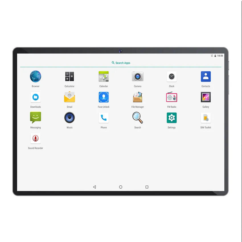 Tablet gráficos de novo design, tela de toque mais barata, android, tablet com abas da impressora integrada oem
