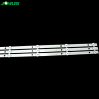 JS-JP43A71081ER.909L JY-656 (91210) rétro-éclairage LED intelligent pour 43 "RO WA Tv 830mm 8 Leds/pc 3 pièces/ensemble 3V lentille ronde Joyus Company