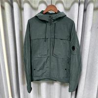Blouson Bomber Unisexe en Nylon Style Ins, Fonctionnel, Automne, Long, Streetwear, à Capuche, Fermeture Éclair, Extérieur, Taille Européenne