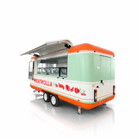 Gerobak Kopi Es, Truk Makanan Cepat Saji, Gerobak Jajanan, Van Penjual Makanan, Katering Lengkap, Dapur Bergerak, Trailer Makanan