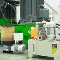 RICHI 1.5-2TPH Machine à granulés de bois industrielle à matrice annulaire pour pin, haute capacité, presse granulatrice