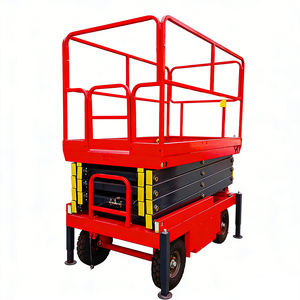 Mesa Elevadora de Tijera Manual de 6 Metros, Plataforma de Trabajo Aérea Móvil con Elevación Hidráulica - Product Image 4