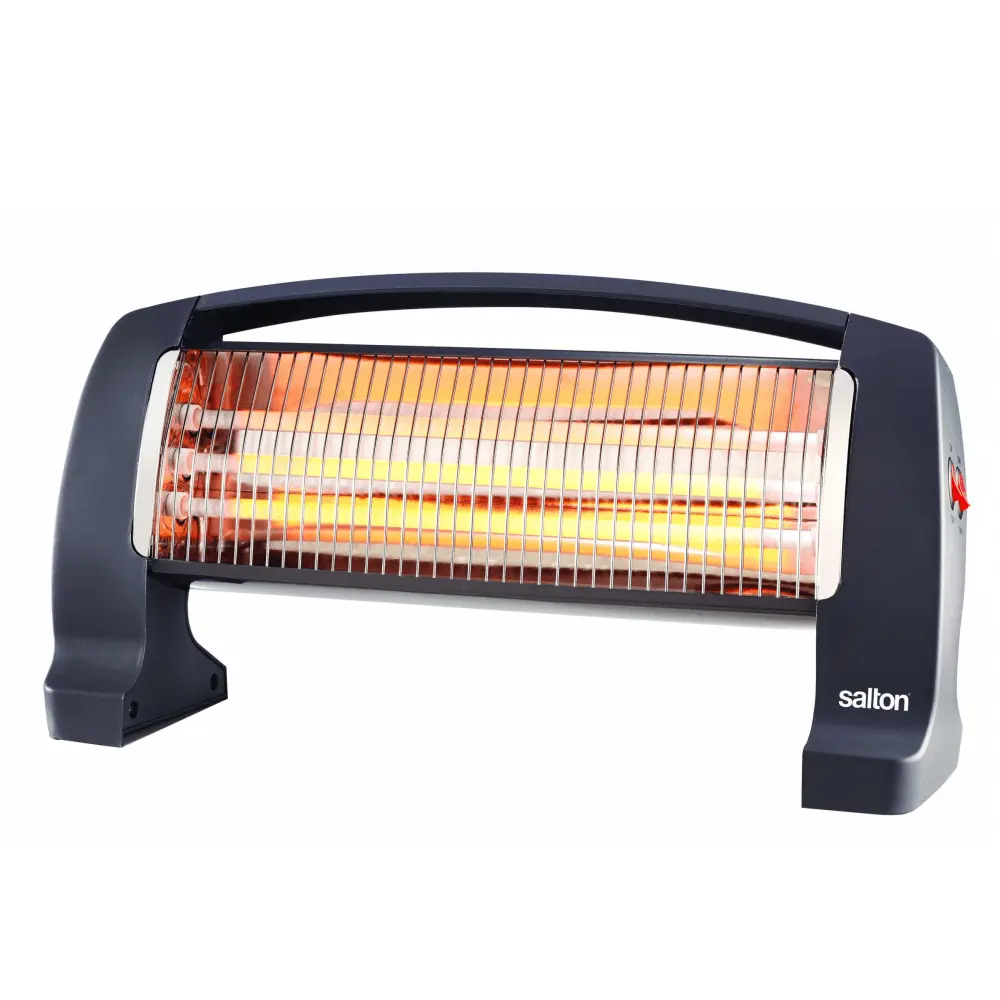 cheap price 1200W CB approve calefactor electrico electric 3 bar quartz heater with tip over switch