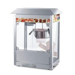 Máquina de Palomitas de Maíz Industrial de Doble Uso, Estructura Resistente, Precio de Máquina de Palomitas de Maíz con Calentador de Alimentos, Máquina Automática para Hacer Palomitas de Maíz - Product Image 6