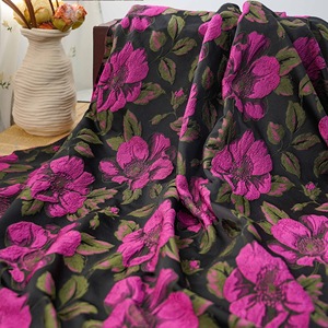 <span class=keywords><strong>Tissu</strong></span> jacquard 100% polyester personnalisé <span class=keywords><strong>en</strong></span> <span class=keywords><strong>gros</strong></span> pour vêtements marocains - Product Image 1