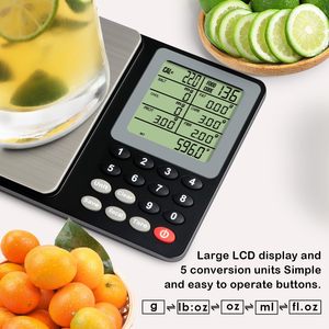 3Kg/1G Hộ Gia Đình Thực Phẩm Nhà Bếp Quy Mô Cho Thực Phẩm Ounces Và Gram Thông Minh Nấu Ăn <span class=keywords><strong>Calorie</strong></span> Dinh Dưỡng Phân Tích Với Thông Minh Nhà Bếp Công Cụ - Product Image 6