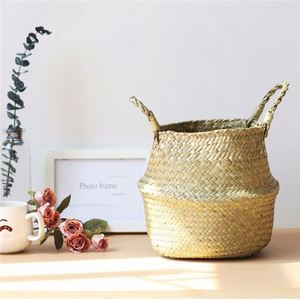 Cesta <span class=keywords><strong>de</strong></span> <span class=keywords><strong>Mimbre</strong></span> <span class=keywords><strong>de</strong></span> Bambú con 6 Secciones, Aislante, Marrón Rústico, 12 Pulgadas, Almacenamiento Tejido, Desechable, <span class=keywords><strong>para</strong></span> Frutas - Product Image 6