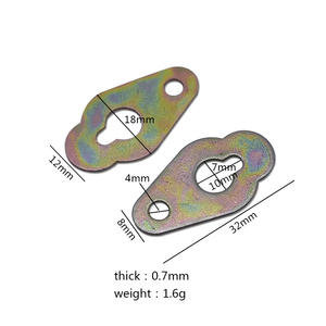 32x18mm Kemer Metal Demir Renkli Fotoğraf Resim Çerçevesi Askı Duvar Kanca Donanım Aksesuarları Dekoratif Ayna Saat Resimleri Kutusu - Product Image 5