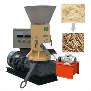 Ce Zertifizierung Reiss chale Stroh Biomasse Pellet maschine niedrigen Preis kleine Bio kraftstoff Sägemehl Pellet Mühle Maschine