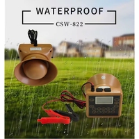 Offre d'usine CSSIWE 80W étanche 210 chansons Mp3 oiseaux dispositif de chasse sika cerf appelant chasse Mp3 haut-parleur jeu appelant