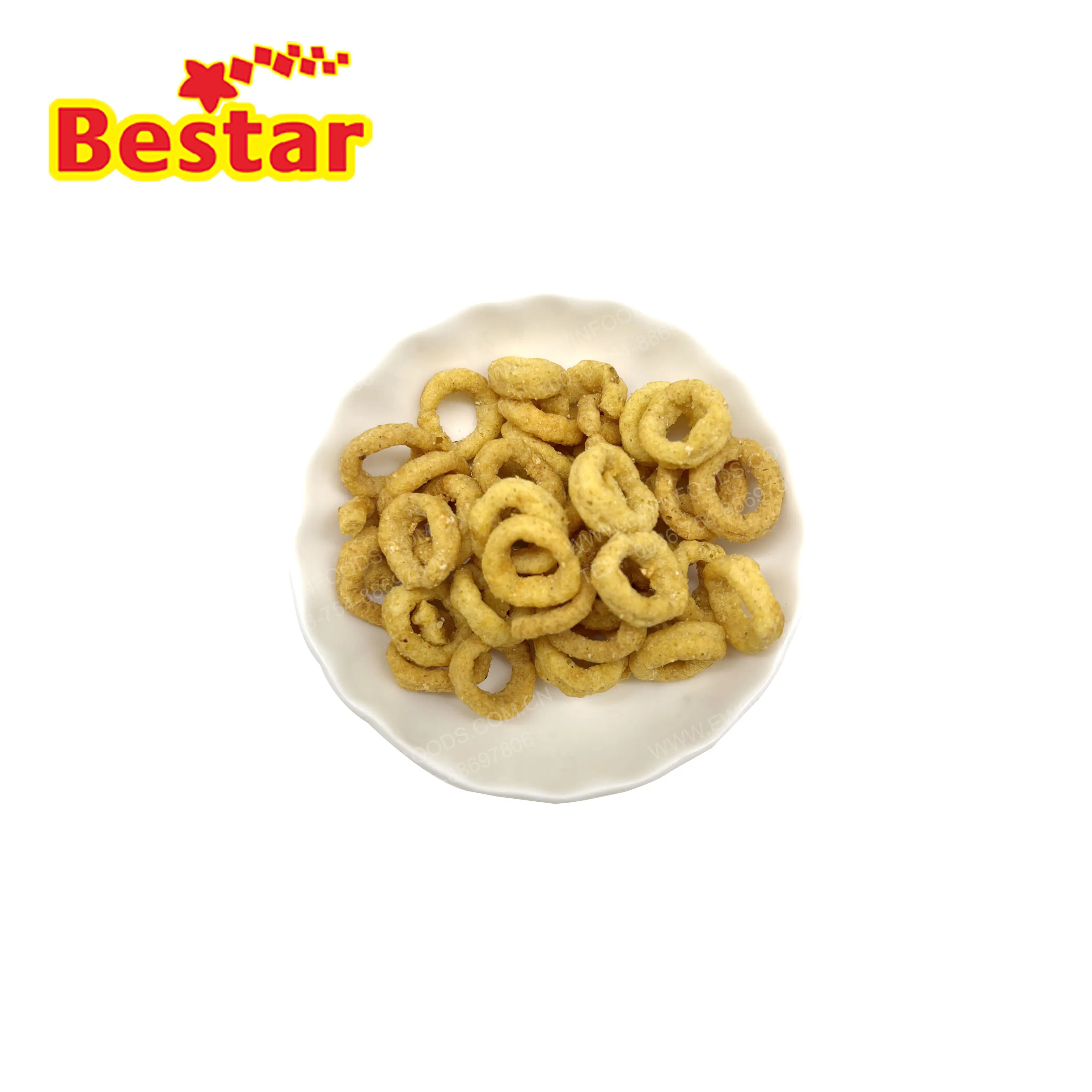 Good taste cheese ring high in demand super cheese ring snack puffed biscuit