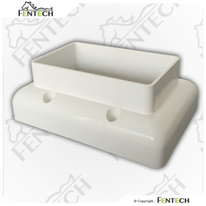 Fentech-VALLA de Pvc con tapa de poste, enrejados y puertas, tipo madera tratada a presión, vinilo no recubierto, sin plomo, Pvc/vinilo - Product Image 6