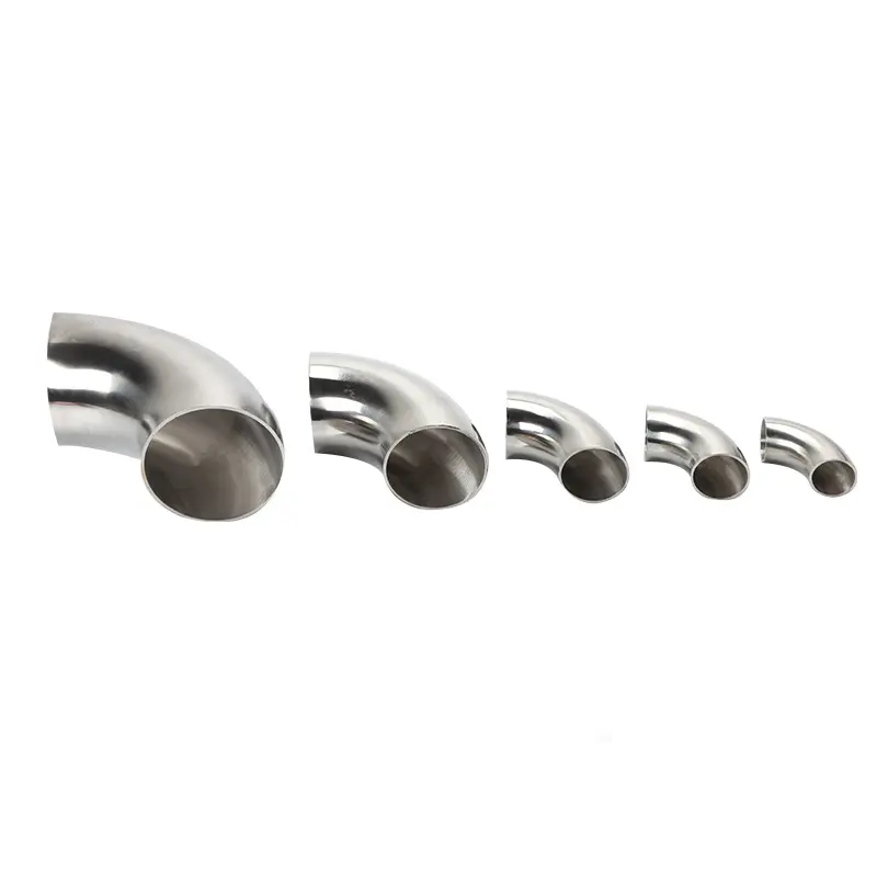 Trending Products 2023 New Arrivals Ss304/201 Stainless Steel Mandrel Bend Pipe Elbow Satin Long Radius Elbow