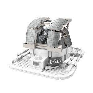 Ensemble de blocs de construction en plastique éducatifs et de divertissement, série d'exploration spatiale, astronaute, télescope, satellite, jeu pour enfants - Product Image 5