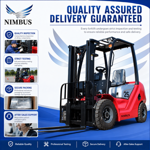 Chariot élévateur diesel NIMBUS à longue durée de vie et faible taux de défaillance, avec caméra de recul en option et mât à trois sections - Product Image 5