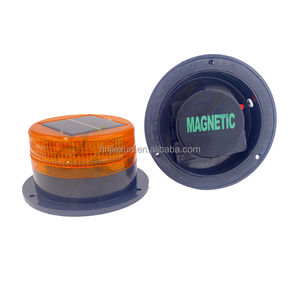 Luz Estroboscópica Solar Magnética IP 65 Impermeable, Baliza Intermitente Multicolor para Advertencia <span class=keywords><strong>de</strong></span> Tráfico en Exteriores - Product Image 6