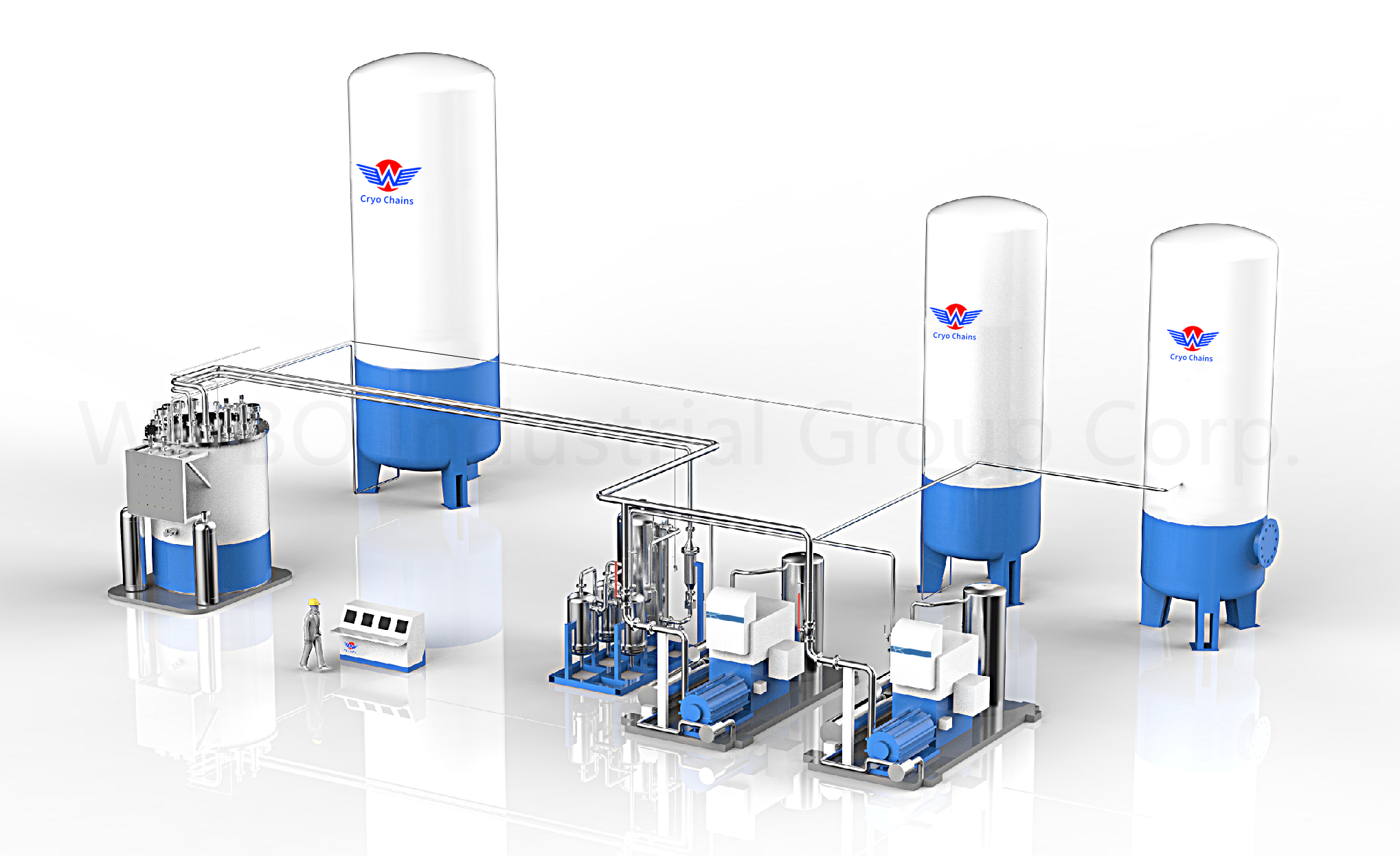 Nova Tecnologia: Dispositivo de Liquefação Criogênica de Hidrogênio 1000L/H  – Máquinas de Liquefação de Gás para Geração de Energia com Motor de Bomba  220V| Alibaba.com, image size:2038x1246
