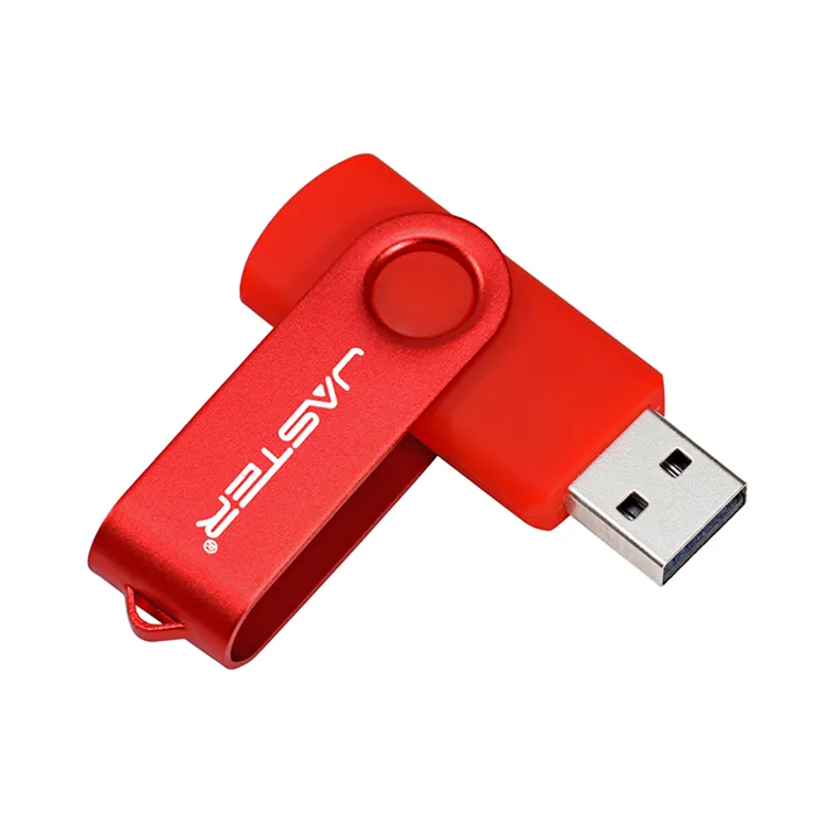 JASTER Giratória Personalizada 1GB 2GB 4GB 8GB 16GB 32GB 64GB 128GB Memoria USB Stick Memory Disk Pendrive USB Flash Drive